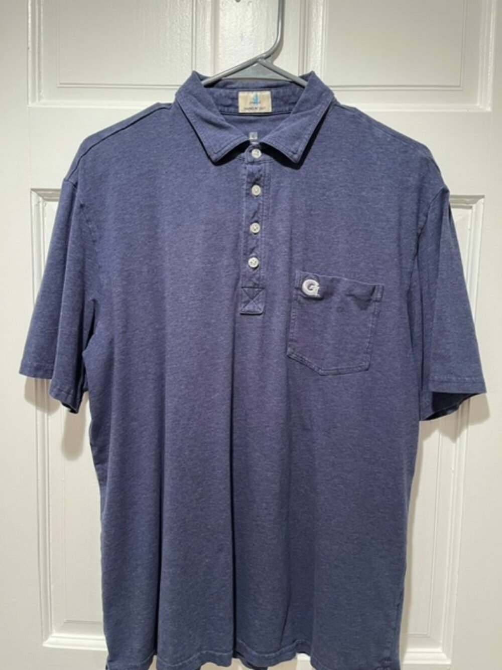 Men's Short-Sleeve Georgetown University Polo Shirt